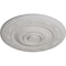 Ekena Millwork Neuveau Ceiling Medallion (Fits Canopies up to 6 3/8"), 24 1/4"OD x 2"P, Ultra Pure White CM24NAUWF - alternate 2